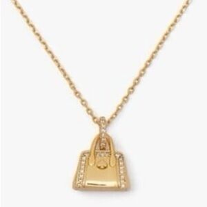 $78 Kat Spade Hit the Town Purse  Pendant Necklace, 16" + 3" extender